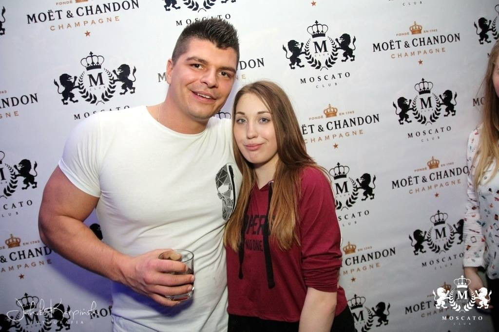 Ptyś z Warsaw Shore w Moscato Club