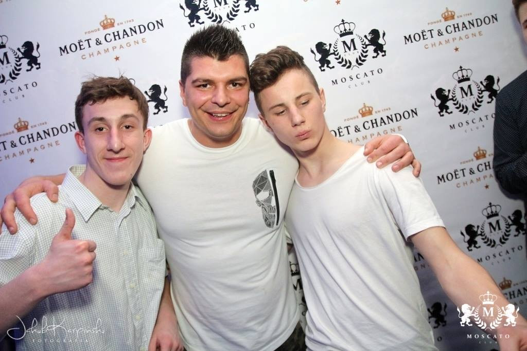 Ptyś z Warsaw Shore w Moscato Club