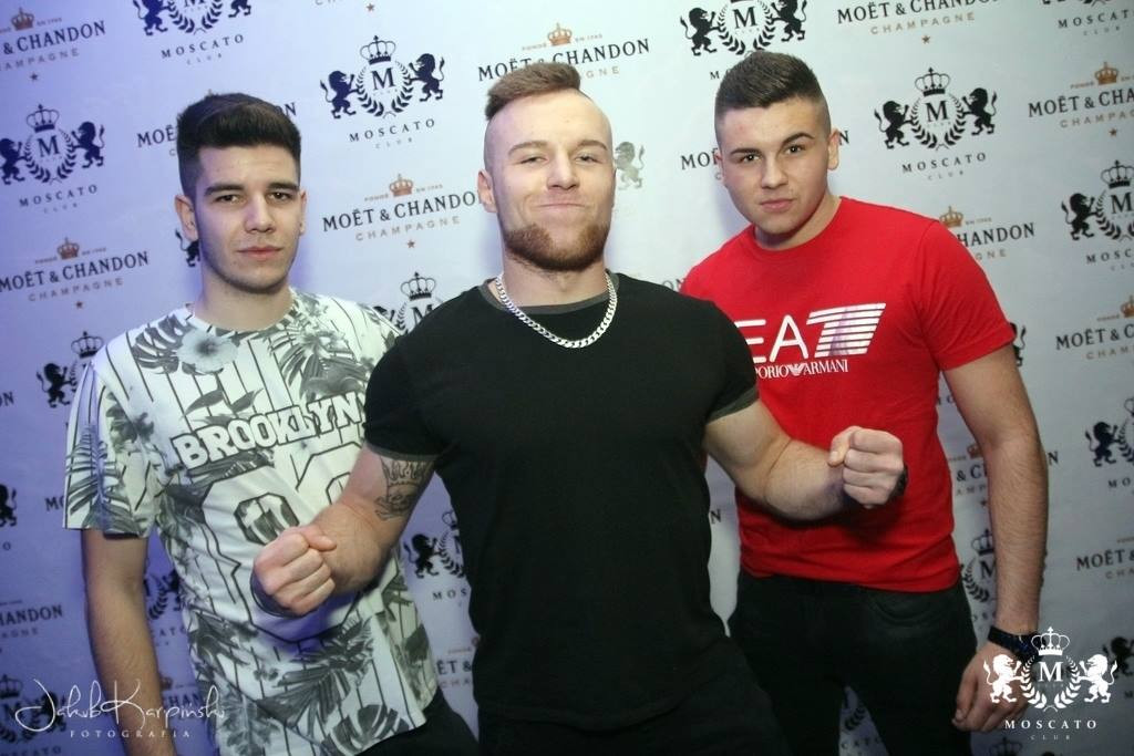 Ptyś z Warsaw Shore w Moscato Club
