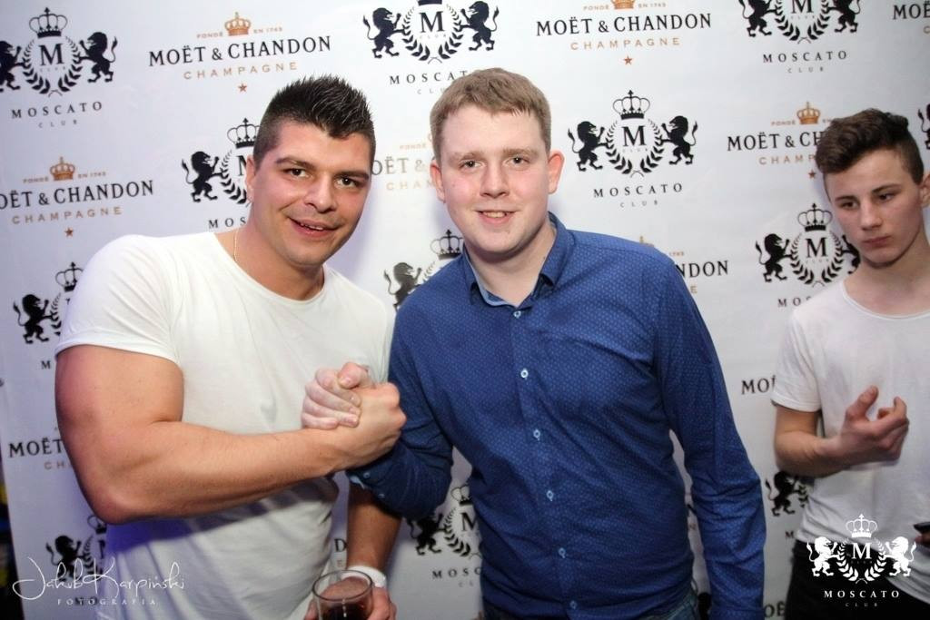 Ptyś z Warsaw Shore w Moscato Club
