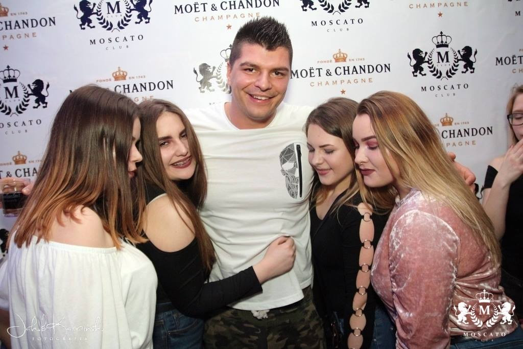 Ptyś z Warsaw Shore w Moscato Club