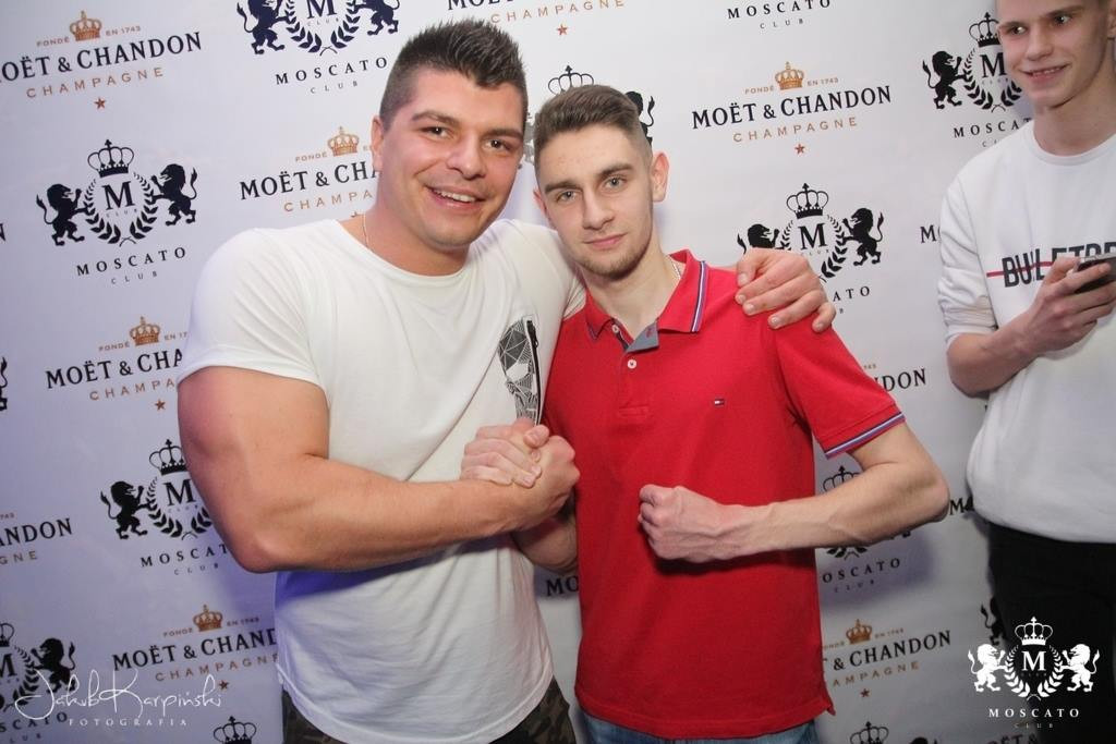 Ptyś z Warsaw Shore w Moscato Club