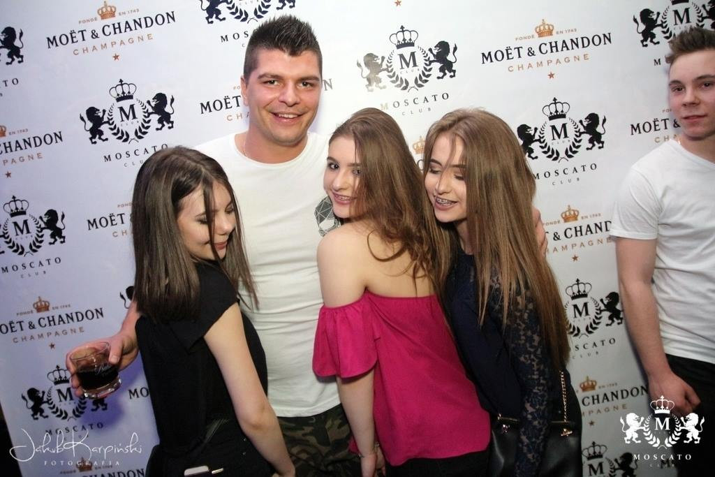 Ptyś z Warsaw Shore w Moscato Club