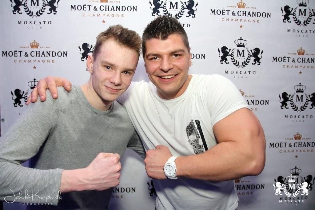 Ptyś z Warsaw Shore w Moscato Club