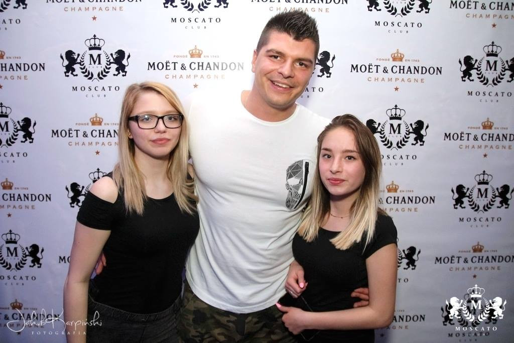 Ptyś z Warsaw Shore w Moscato Club