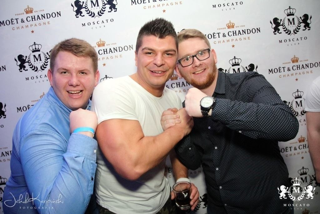 Ptyś z Warsaw Shore w Moscato Club