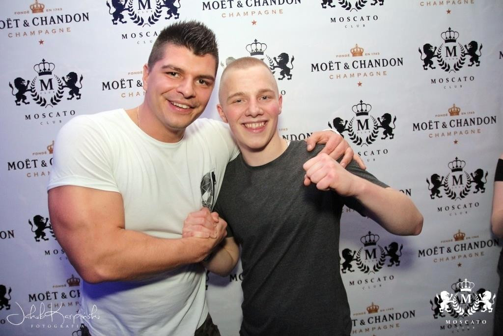 Ptyś z Warsaw Shore w Moscato Club