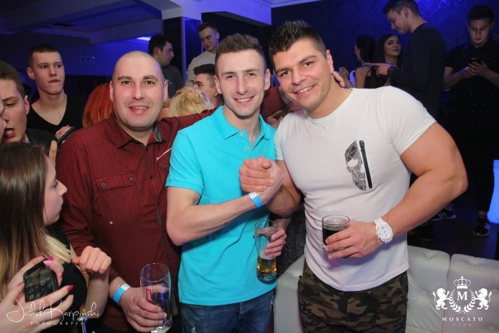 Ptyś z Warsaw Shore w Moscato Club