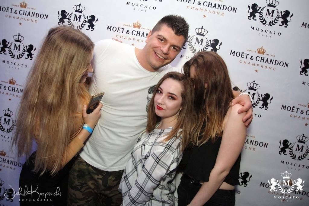 Ptyś z Warsaw Shore w Moscato Club