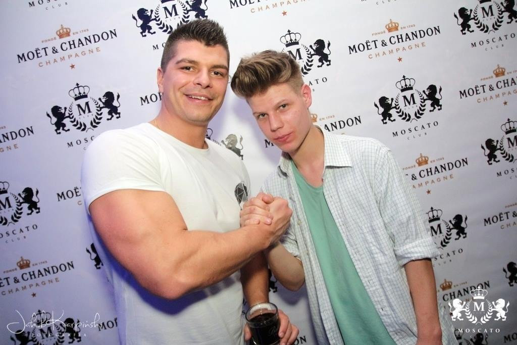 Ptyś z Warsaw Shore w Moscato Club