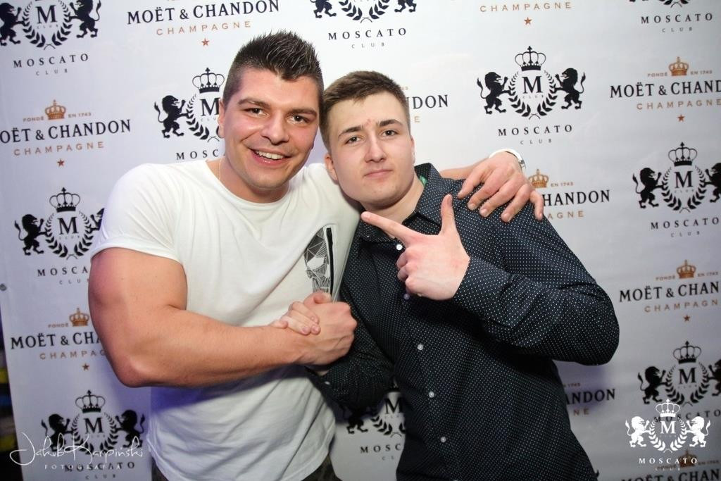 Ptyś z Warsaw Shore w Moscato Club