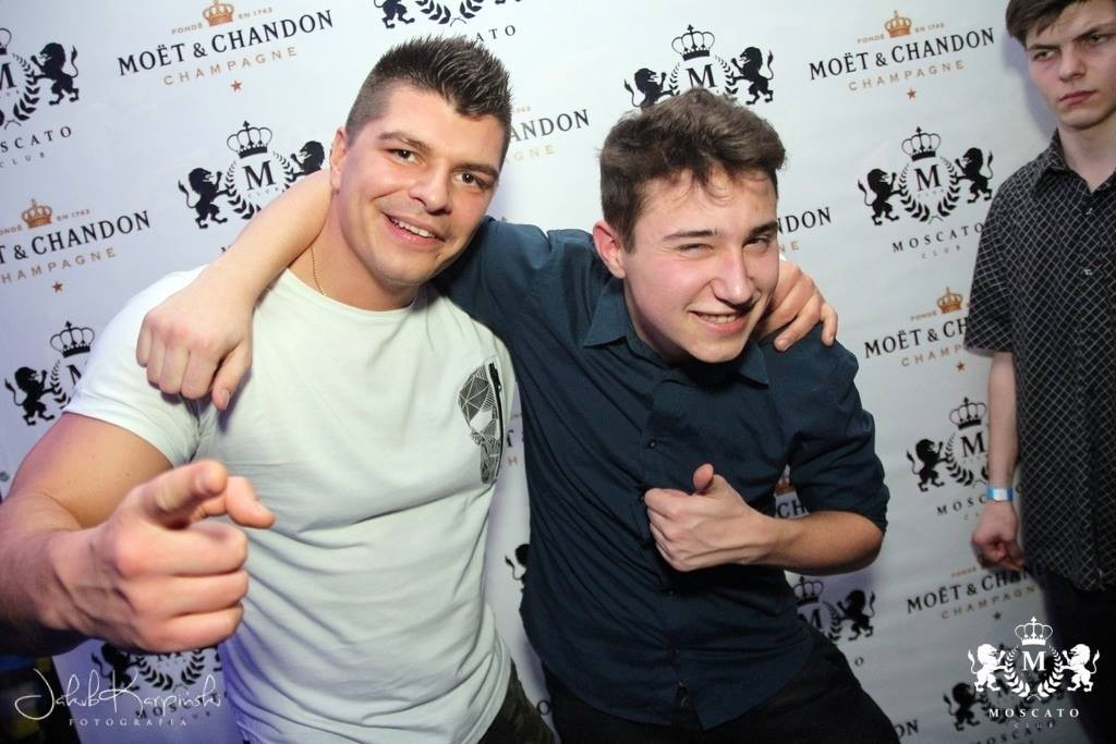 Ptyś z Warsaw Shore w Moscato Club