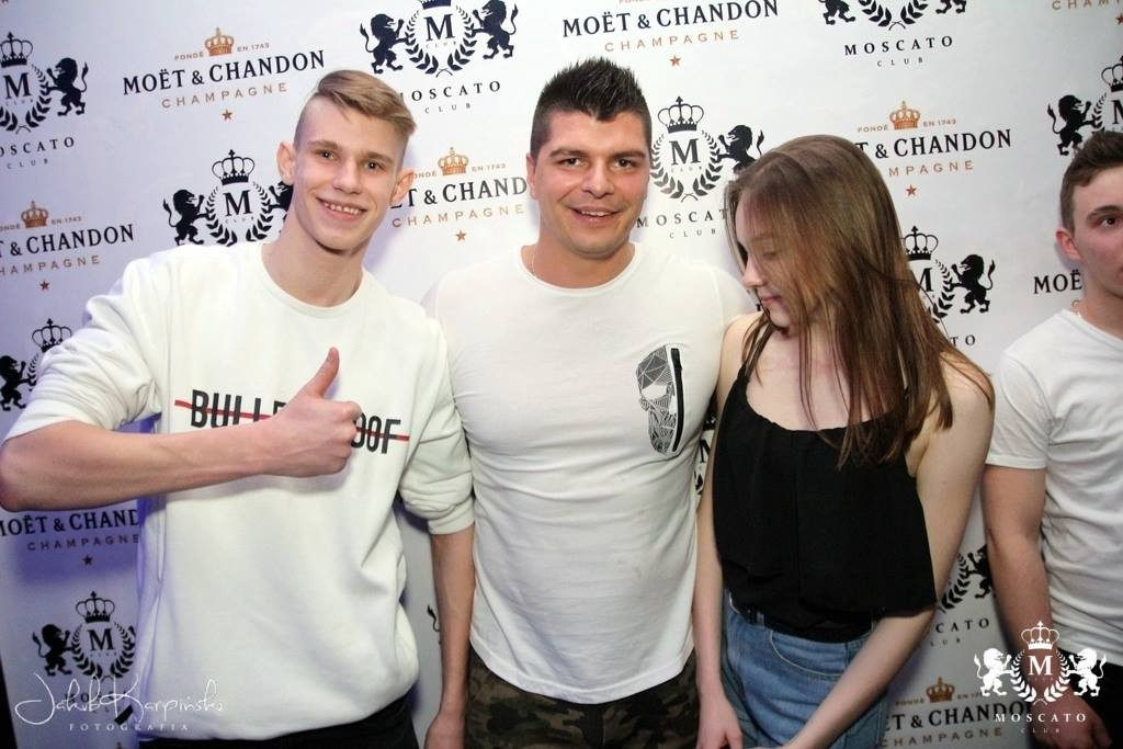 Ptyś z Warsaw Shore w Moscato Club