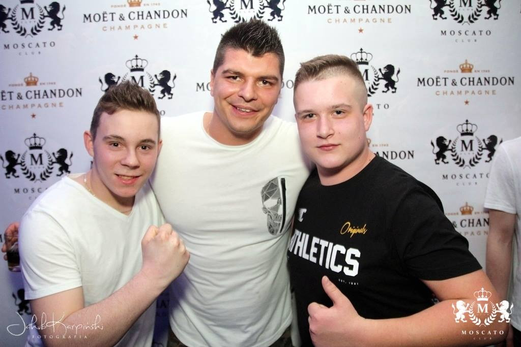 Ptyś z Warsaw Shore w Moscato Club