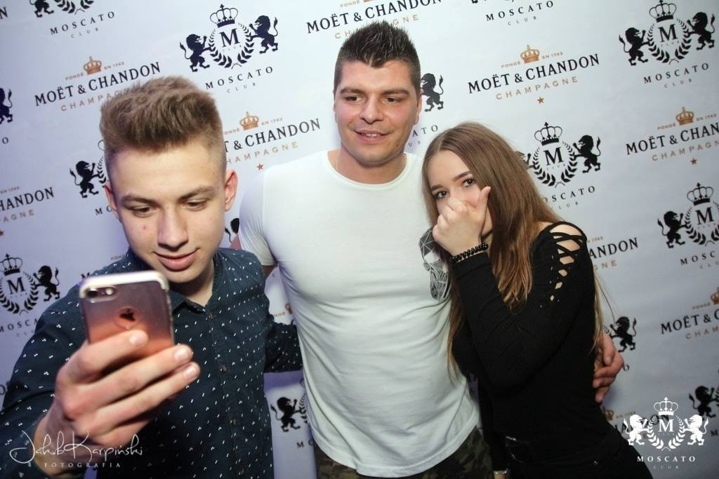 Ptyś z Warsaw Shore w Moscato Club