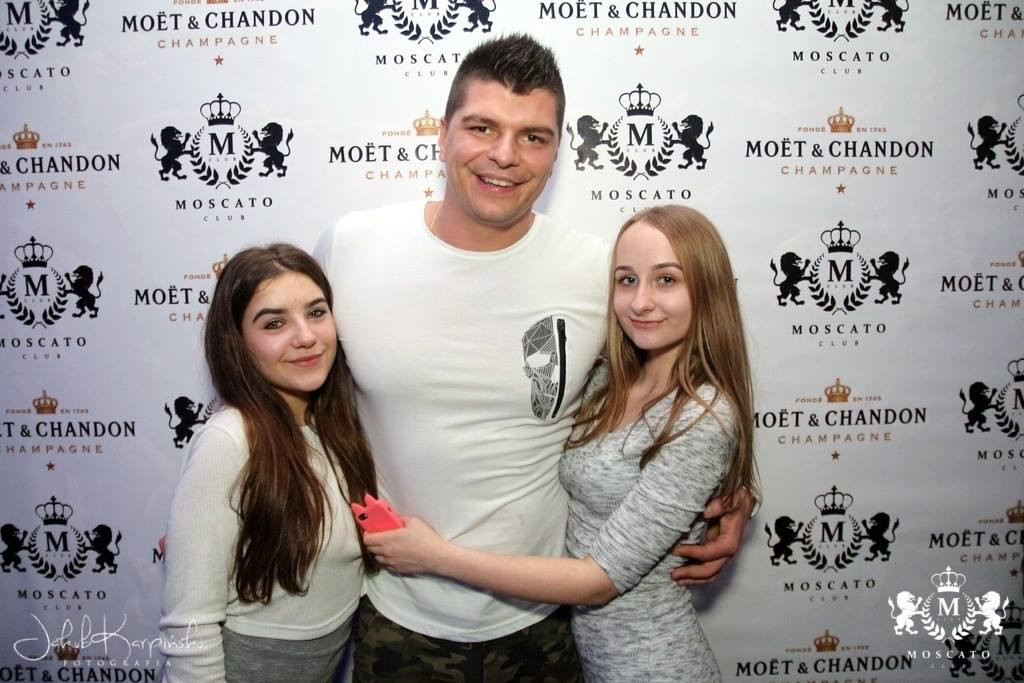 Ptyś z Warsaw Shore w Moscato Club