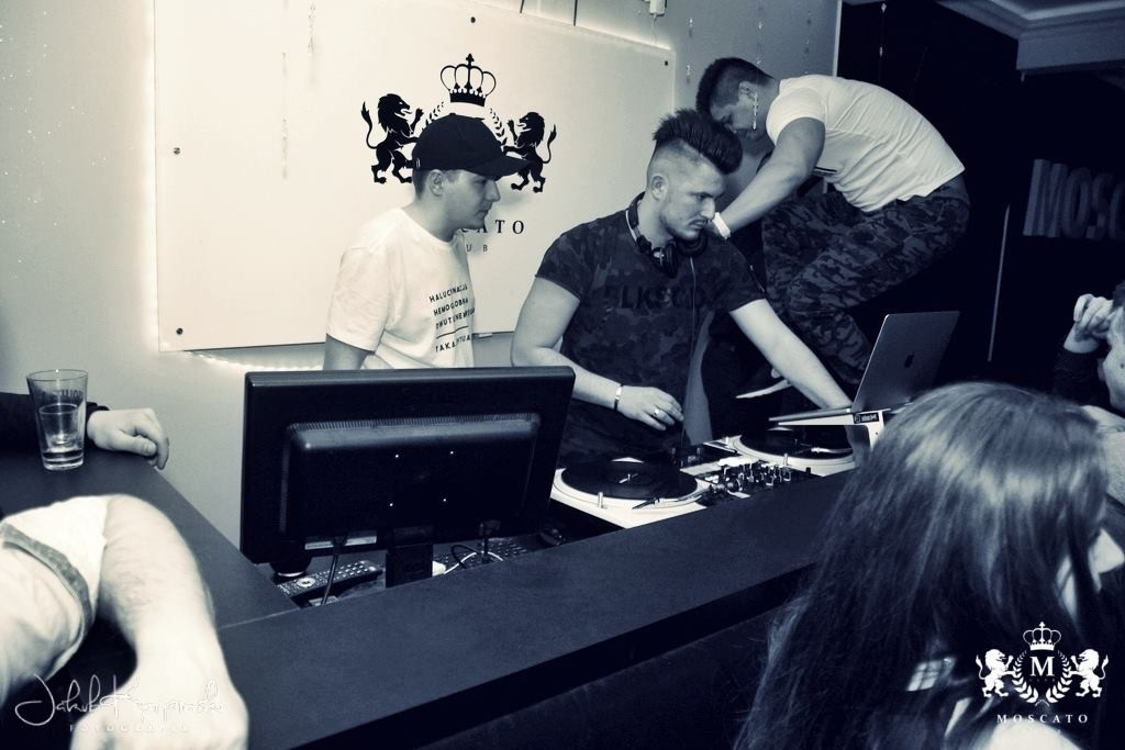 Ptyś z Warsaw Shore w Moscato Club