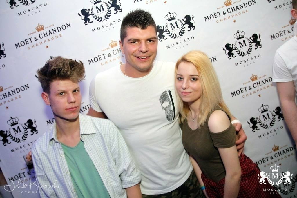 Ptyś z Warsaw Shore w Moscato Club