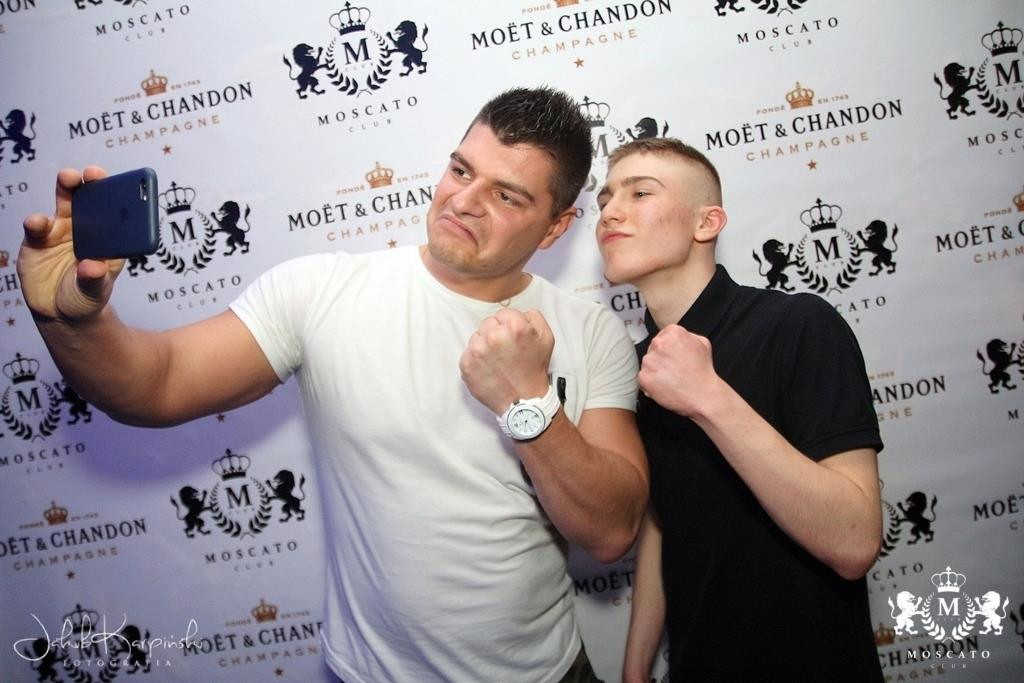 Ptyś z Warsaw Shore w Moscato Club
