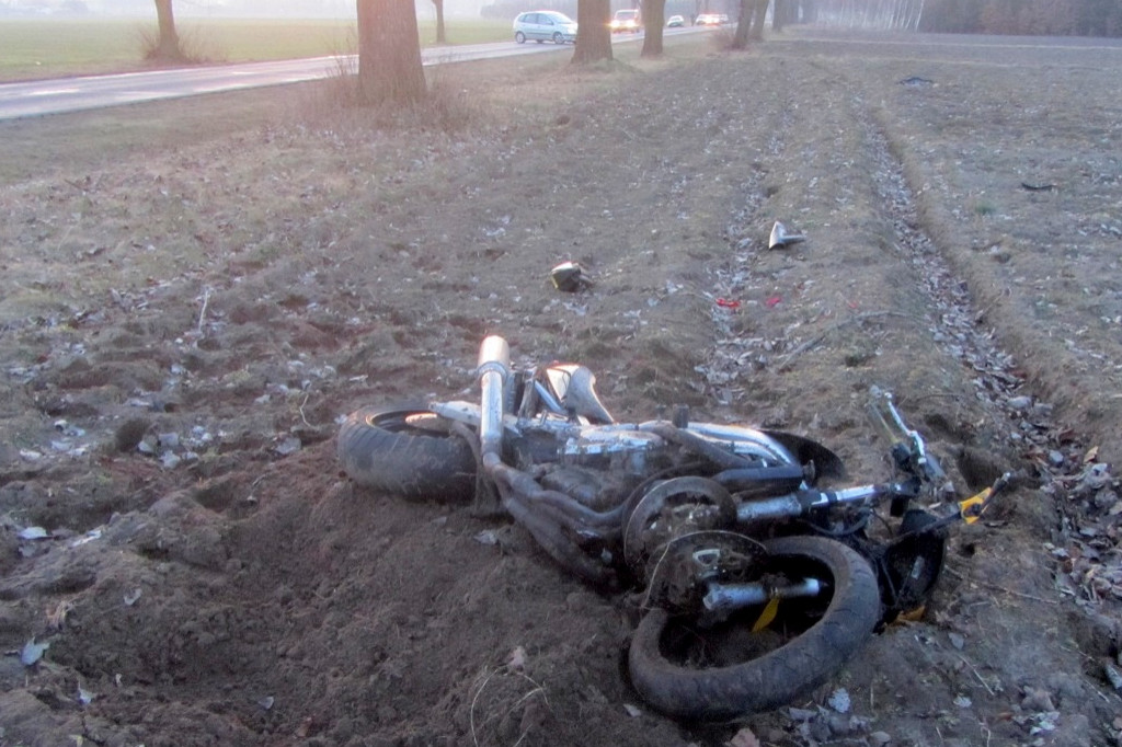 Nie żyje 24-letni motocyklista