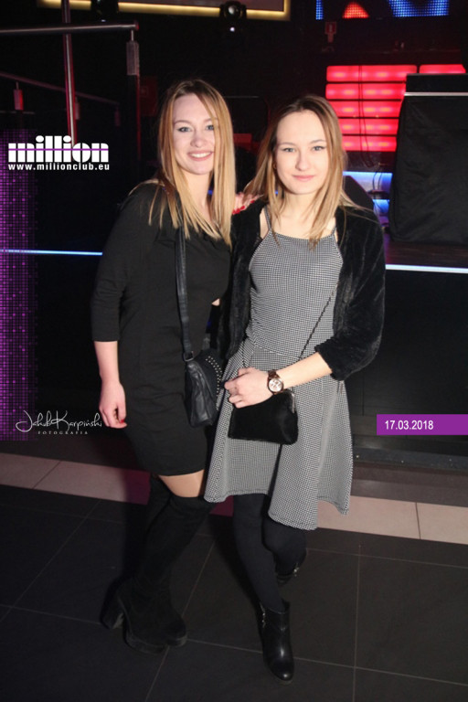 Sobotnia impreza w Million Club