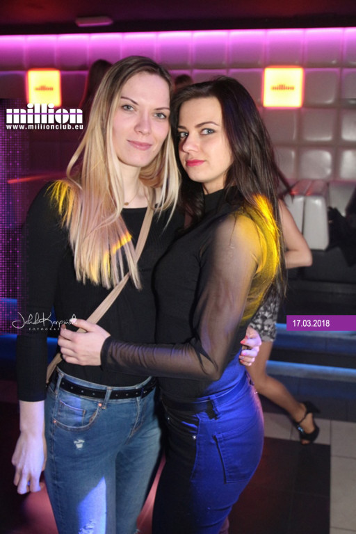Sobotnia impreza w Million Club