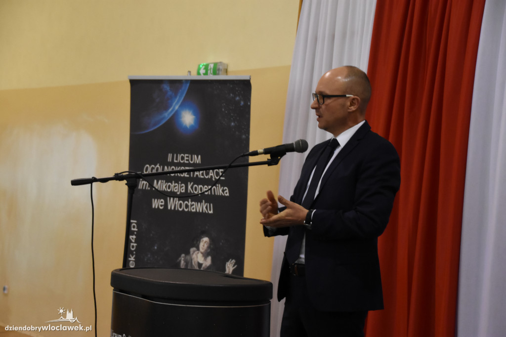 Wykład prezydenta w II LO