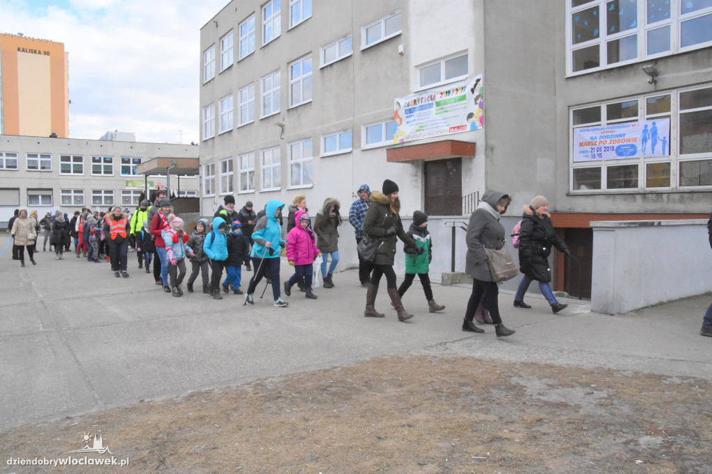 Rodzinny marsz po zdrowie w SP 20