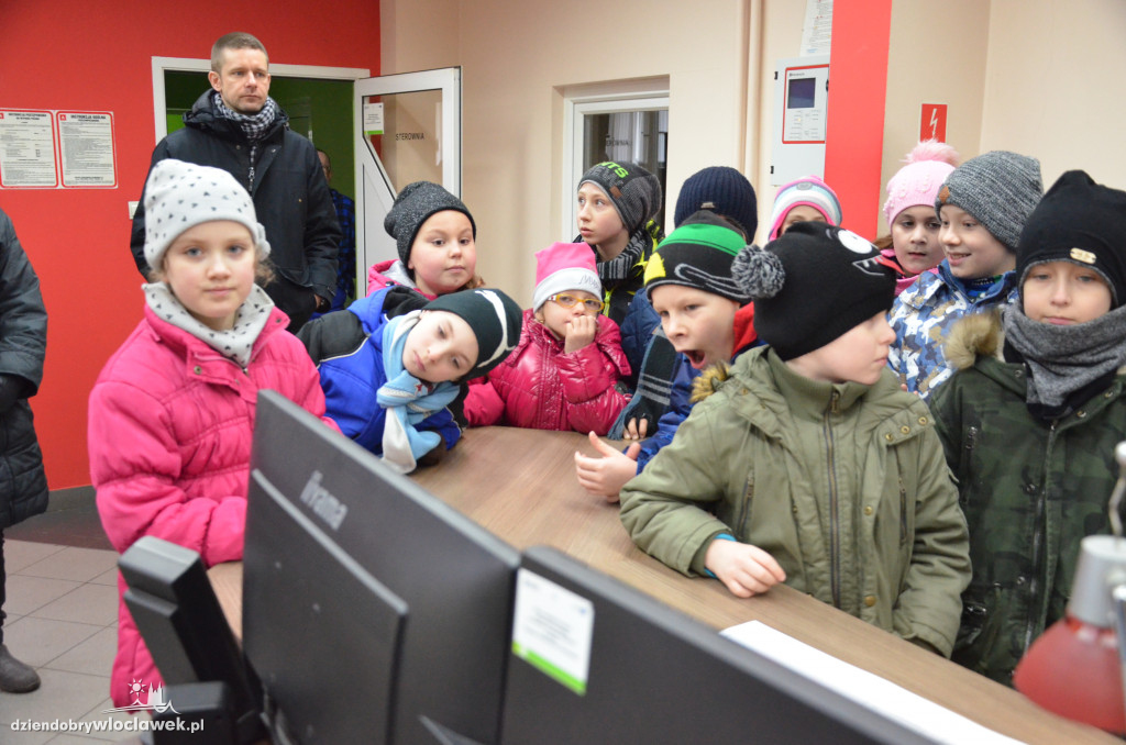 Dzieci z SP nr 5 zwiedzały ujęcie wody