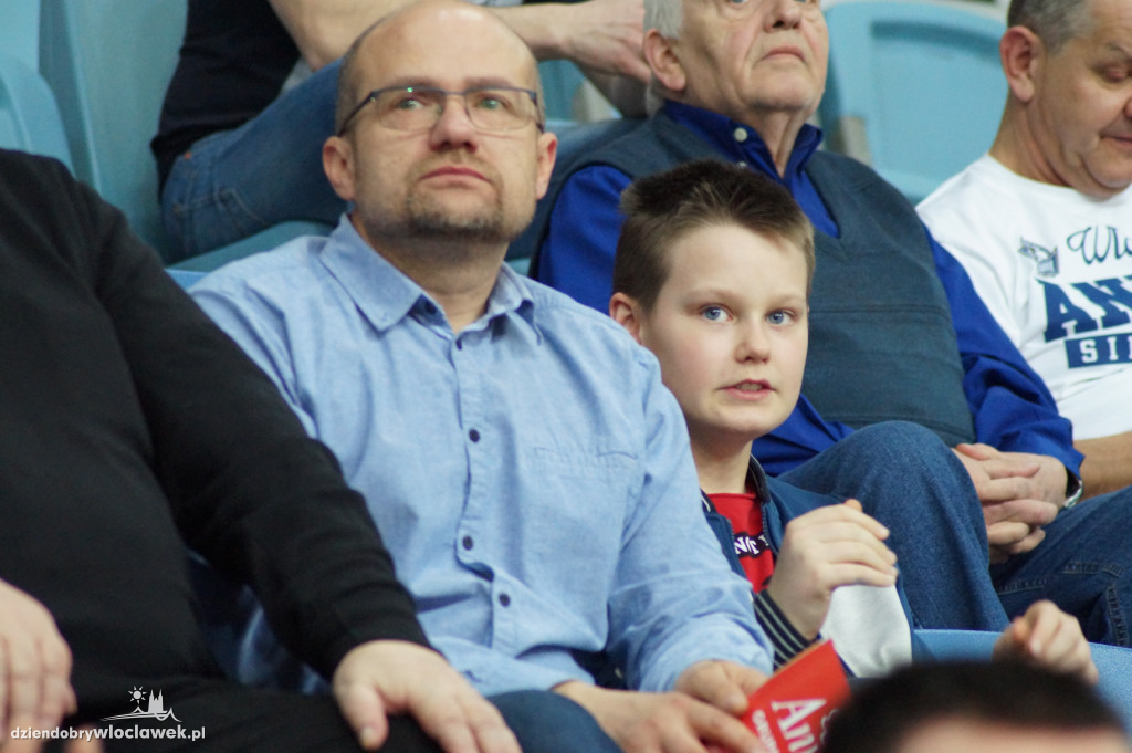 Kibice na meczu Anwil - GTK Gliwice