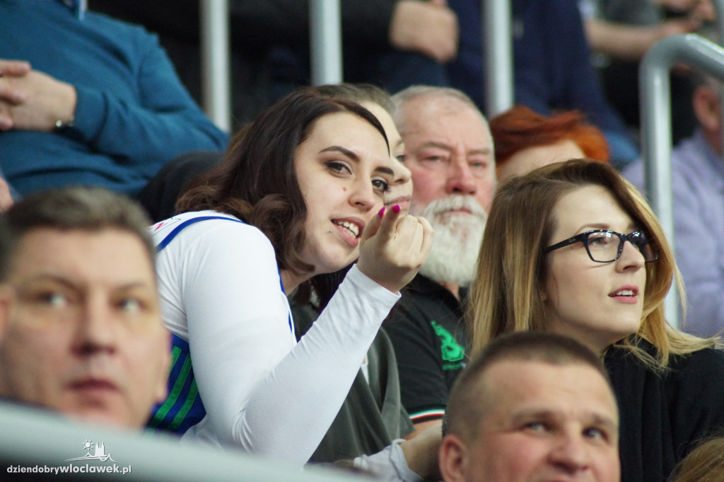 Kibice na meczu Anwil - GTK Gliwice