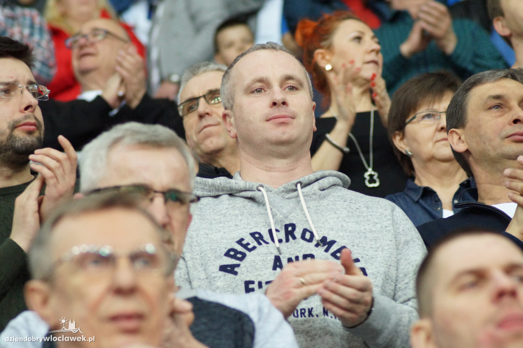 Kibice na meczu Anwil - GTK Gliwice