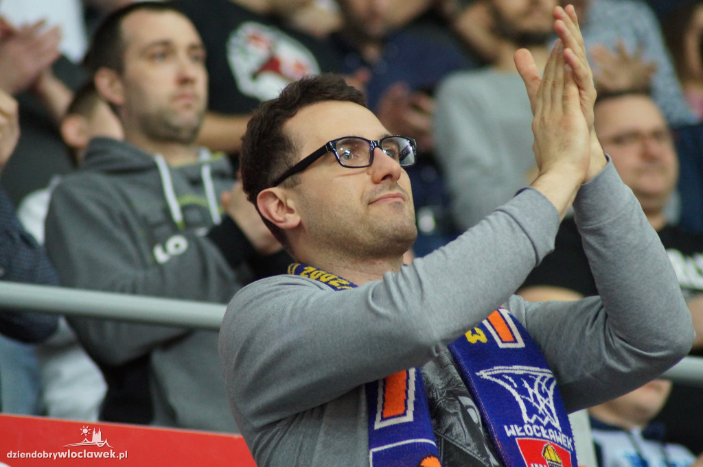 Kibice na meczu Anwil - GTK Gliwice