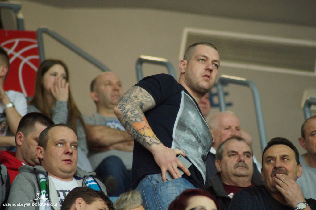 Kibice na meczu Anwil - GTK Gliwice
