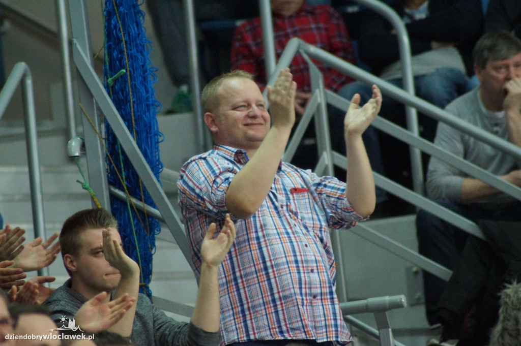Kibice na meczu Anwil - GTK Gliwice