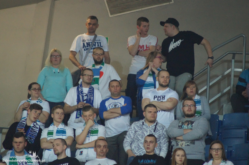 Kibice na meczu Anwil - GTK Gliwice