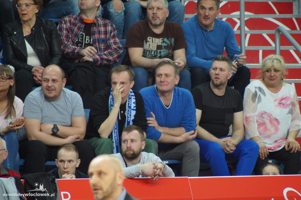 Kibice na meczu Anwil - GTK Gliwice