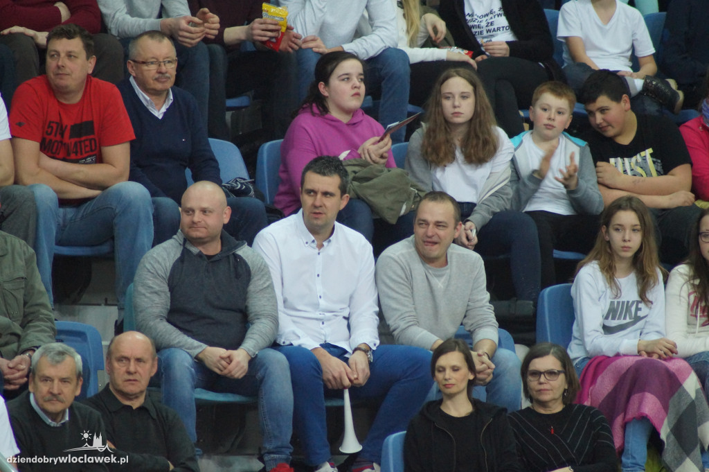 Kibice na meczu Anwil - GTK Gliwice