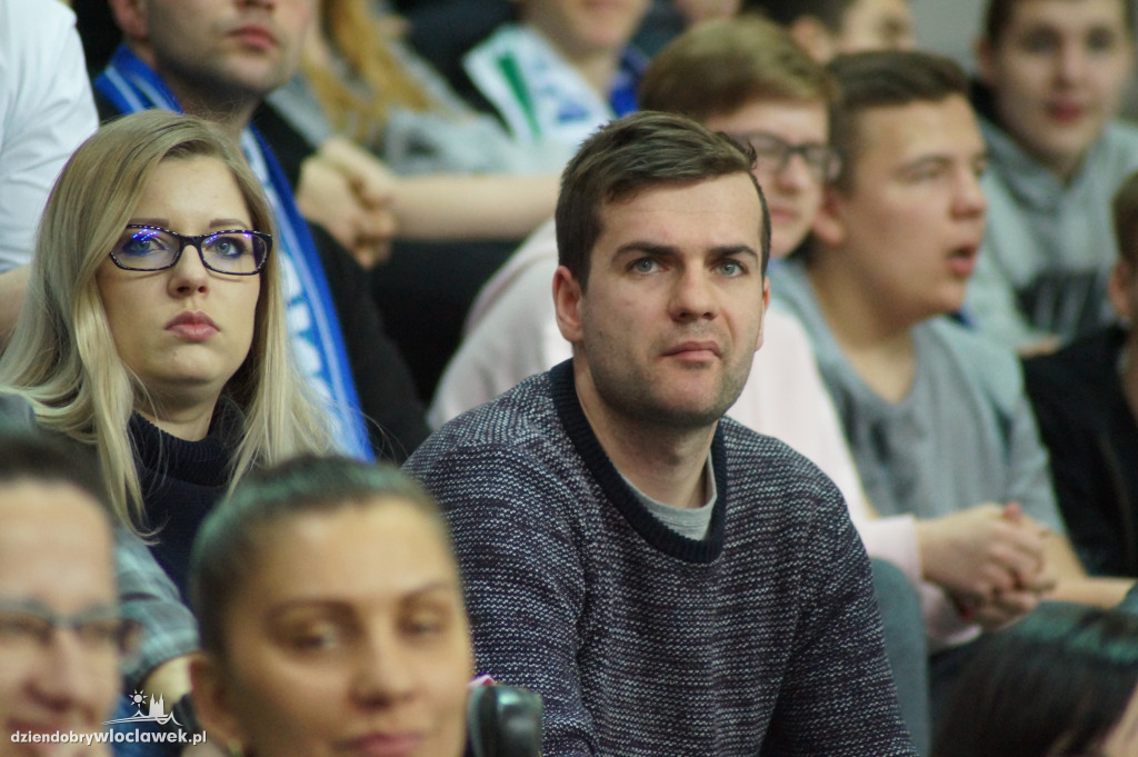 Kibice na meczu Anwil - GTK Gliwice