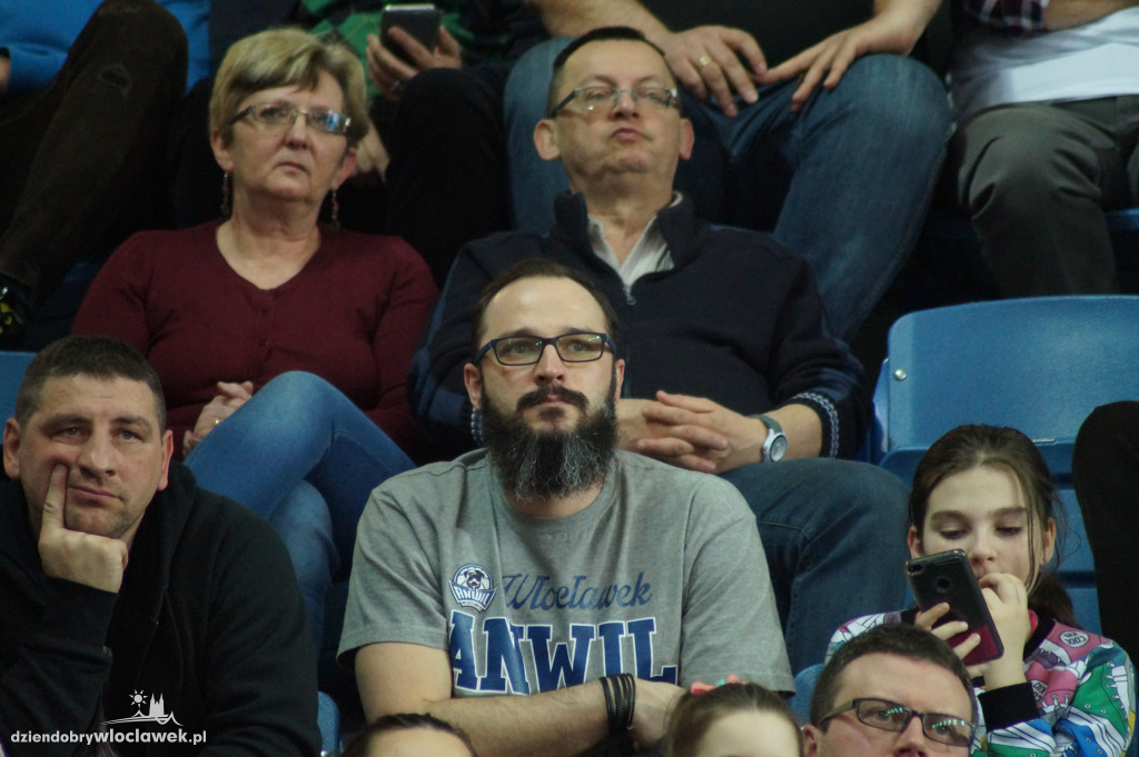 Kibice na meczu Anwil - GTK Gliwice