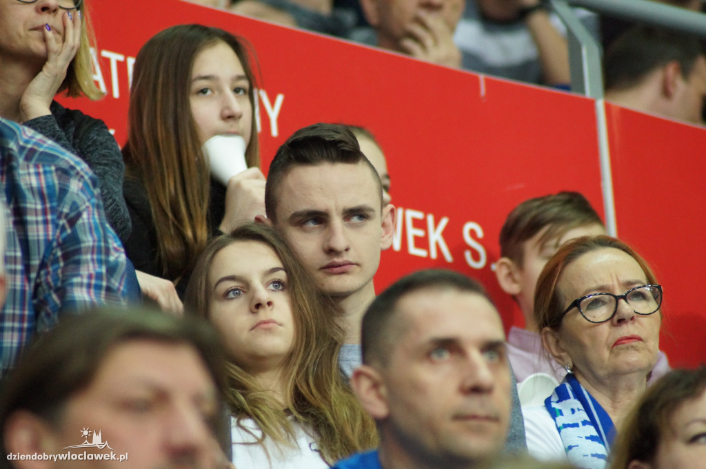 Kibice na meczu Anwil - GTK Gliwice
