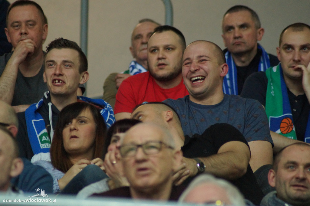 Kibice na meczu Anwil - GTK Gliwice