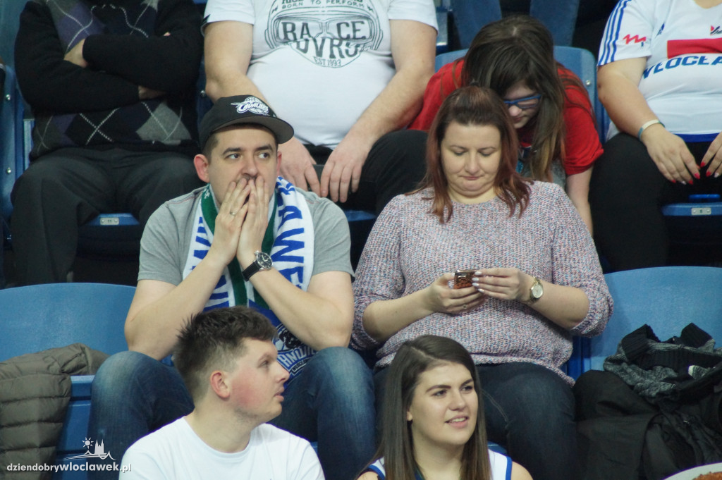 Kibice na meczu Anwil - GTK Gliwice
