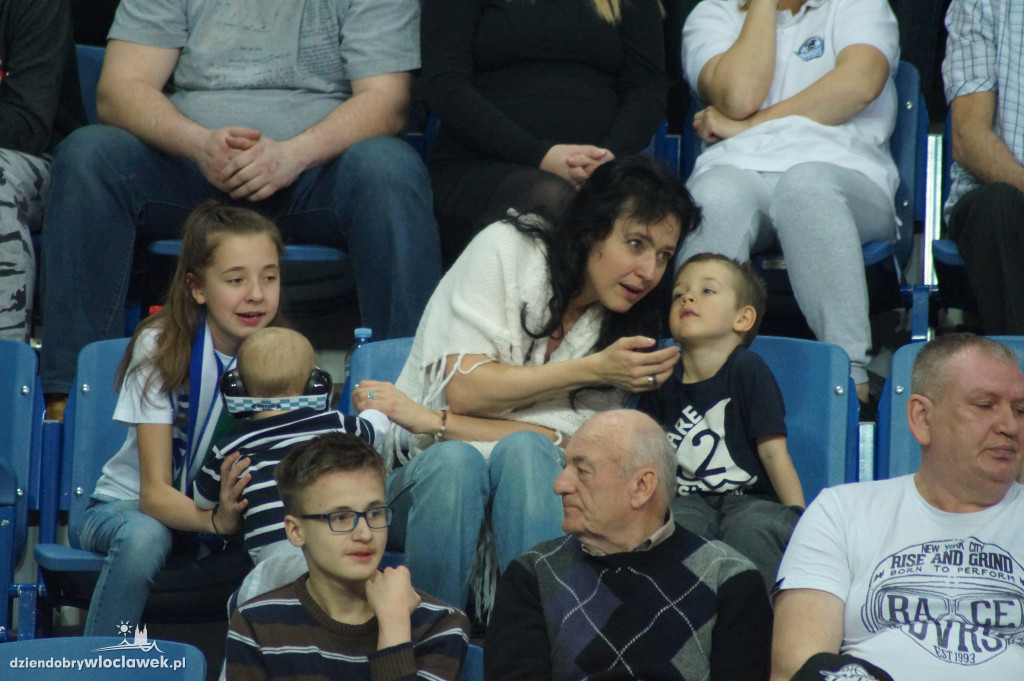 Kibice na meczu Anwil - GTK Gliwice
