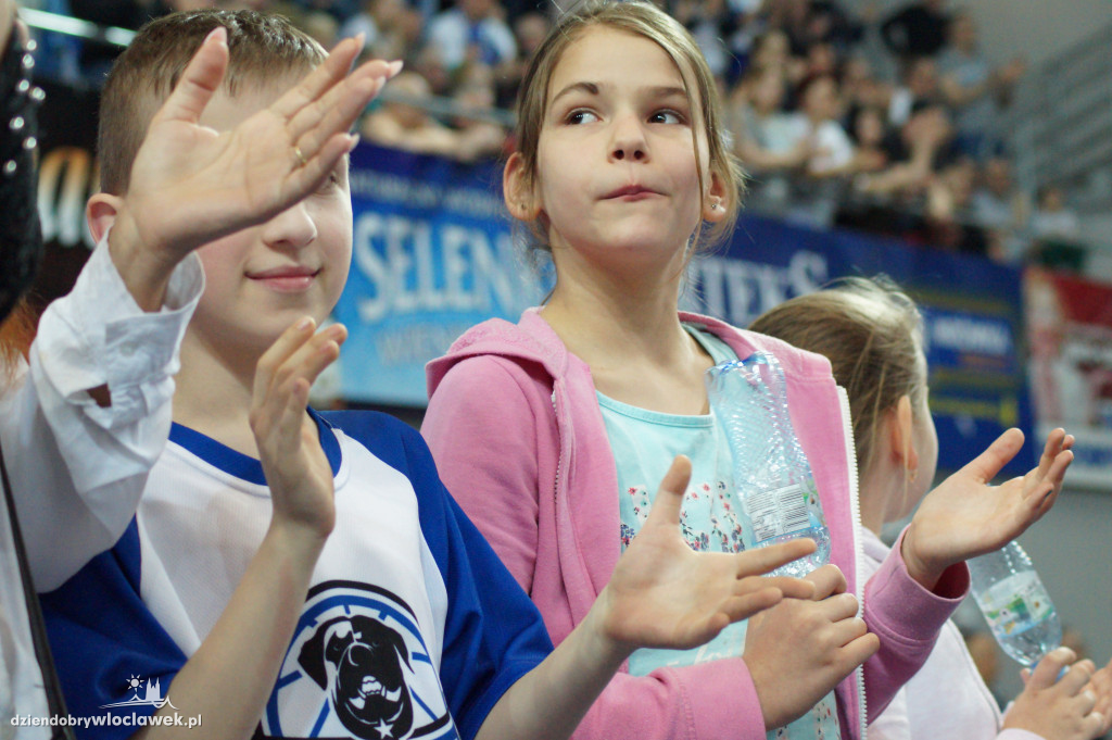 Kibice na meczu Anwil - GTK Gliwice