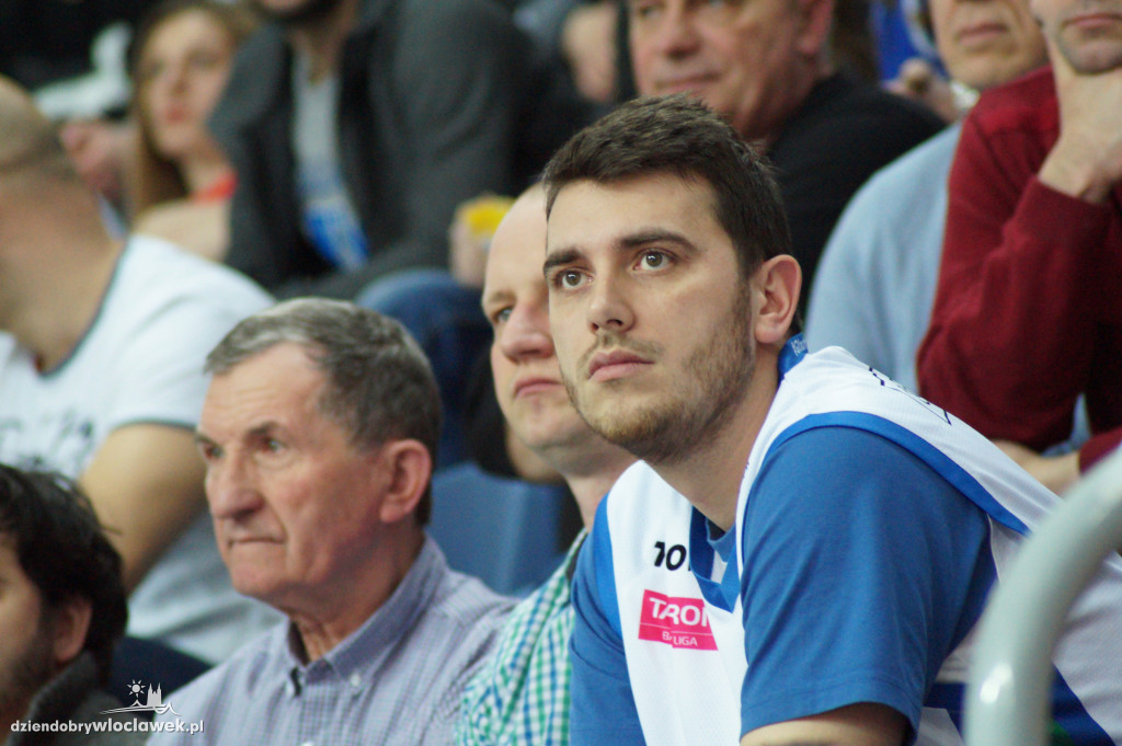 Kibice na meczu Anwil - GTK Gliwice