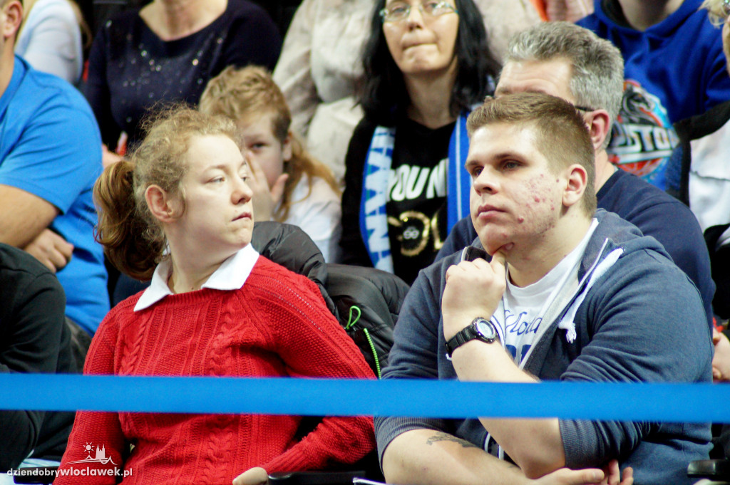 Kibice na meczu Anwil - GTK Gliwice
