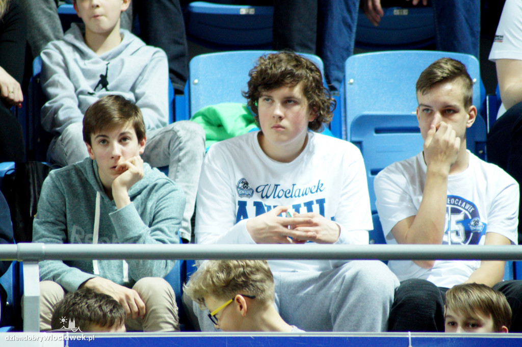Kibice na meczu Anwil - GTK Gliwice