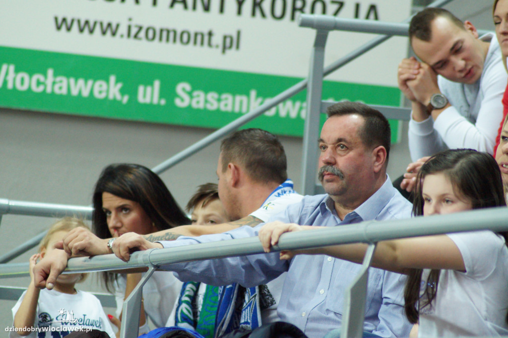 Kibice na meczu Anwil - GTK Gliwice