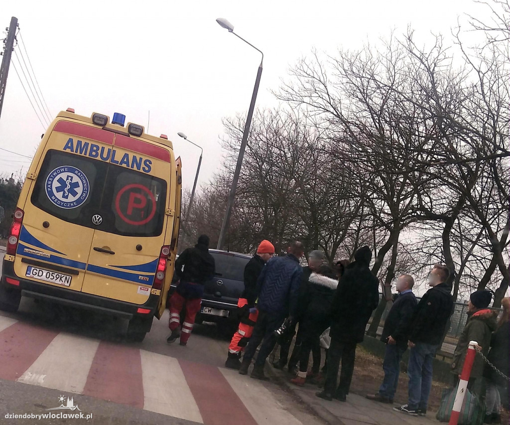 Potrącenie na przejściu dla pieszych